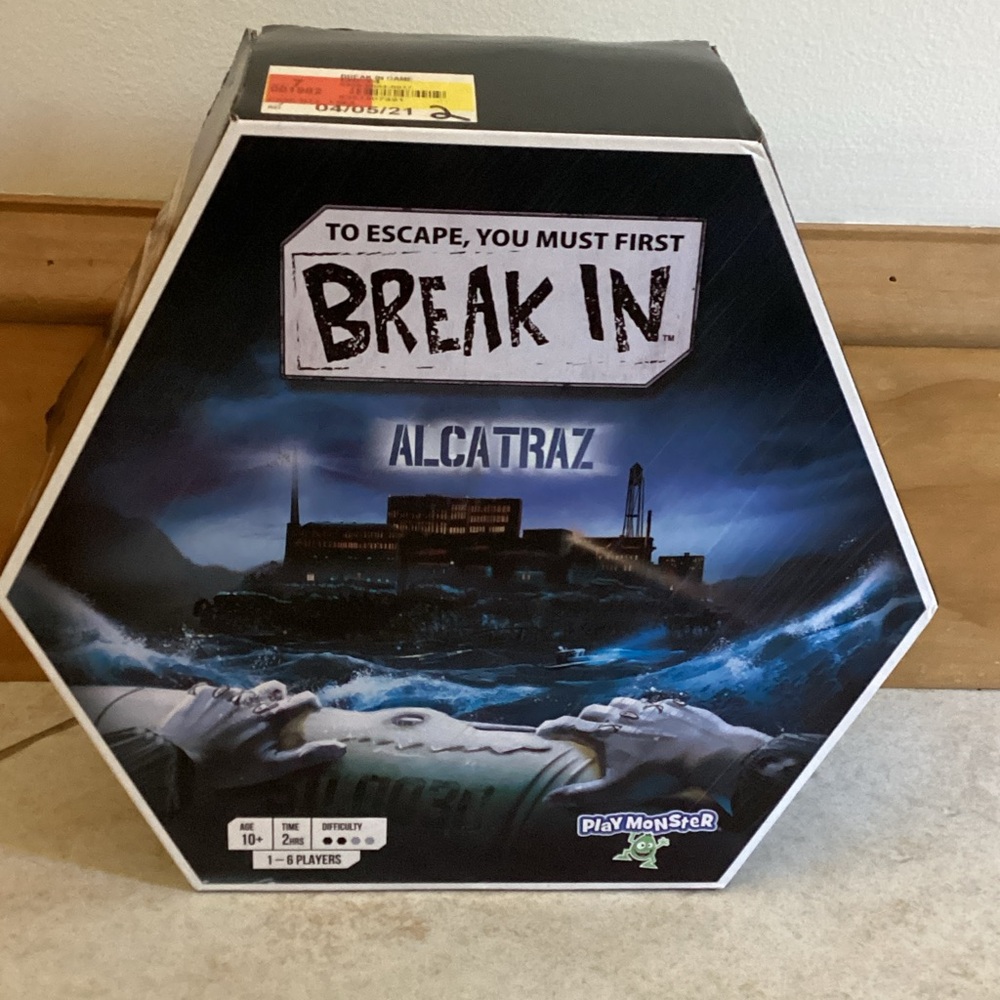 Break In Alcatraz Prison Game NWT by Playmonster